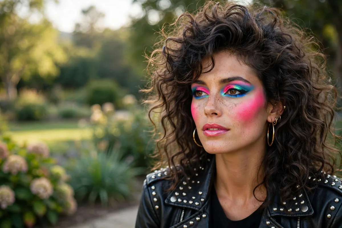 20 80s Glam Rock Makeup Ideas for Party Nights That Turn Heads