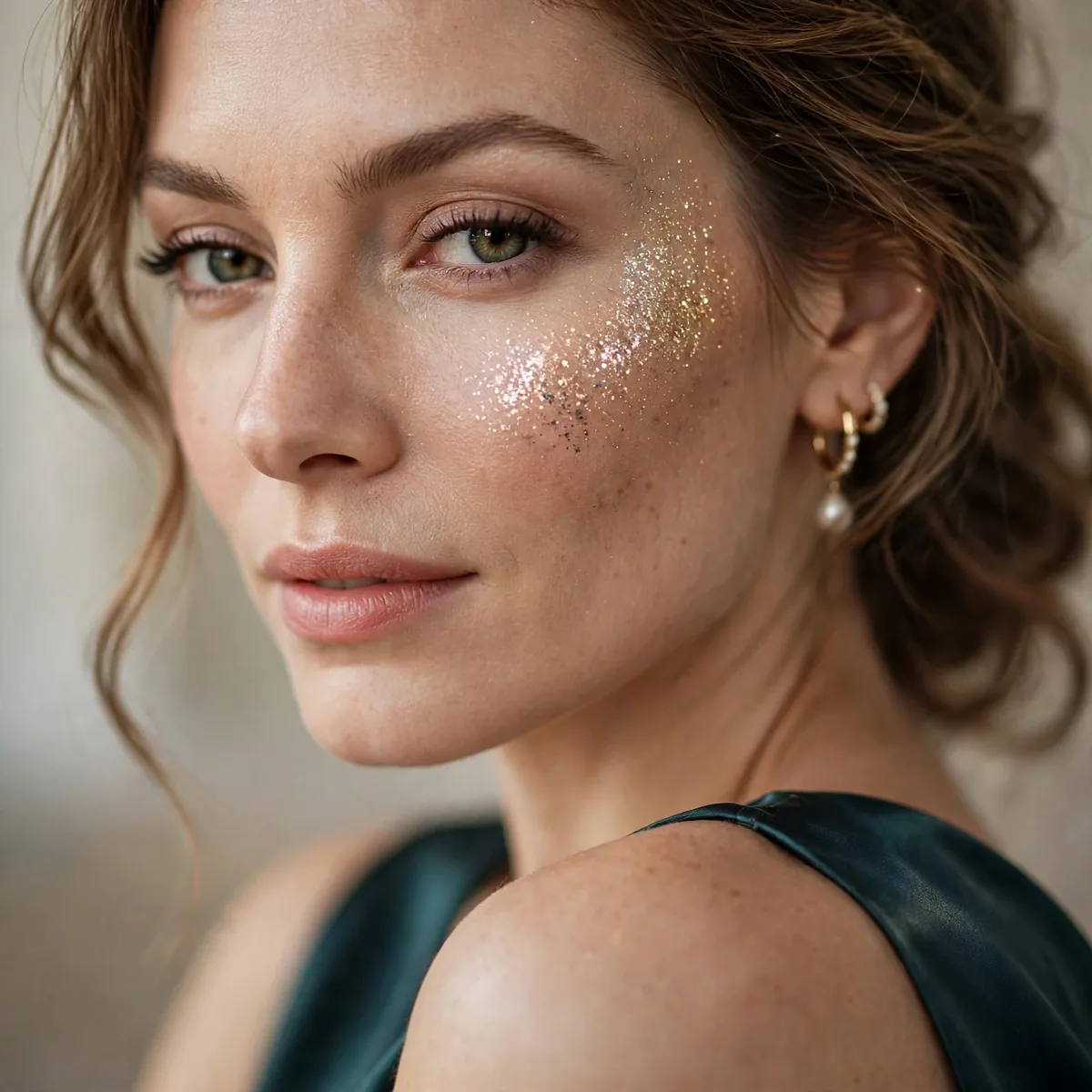 Glitter touch up for party