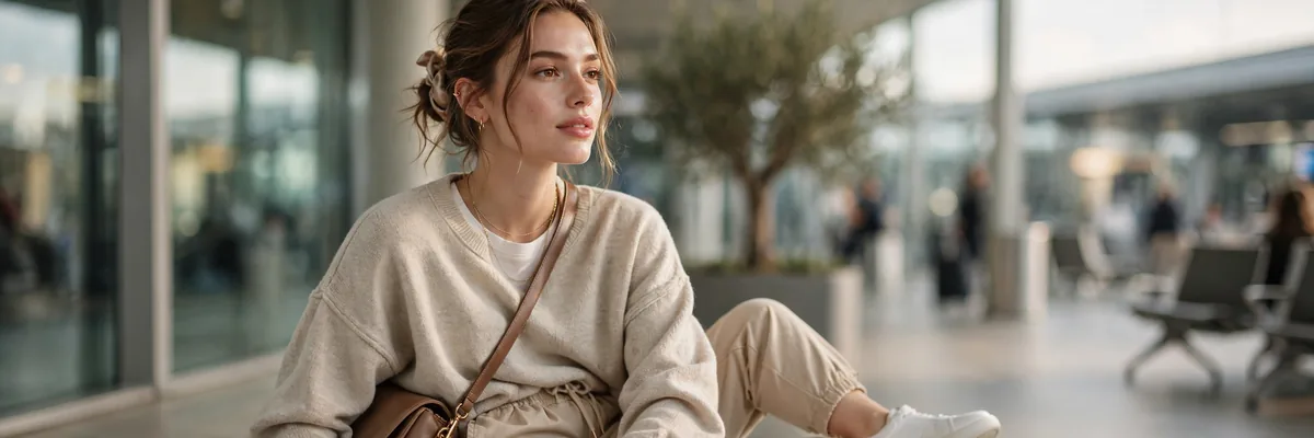 18 Airport Outfit Ideas for Comfortable Chic