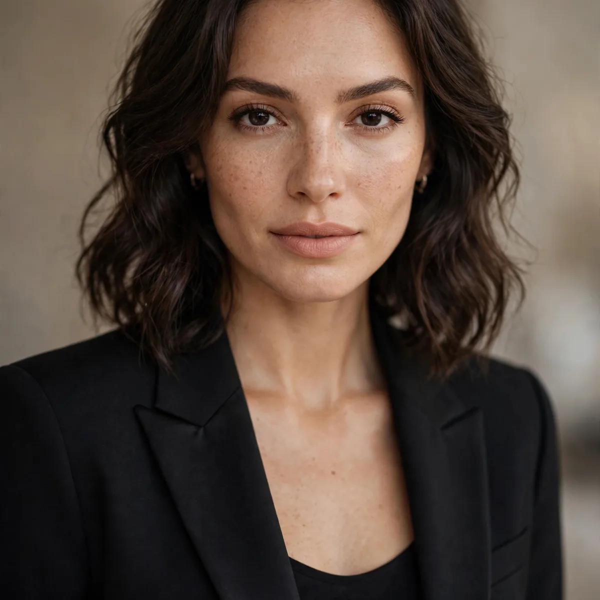 Black blazer suit outfit