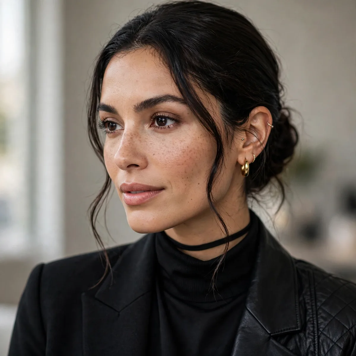 All black outfit styling guide