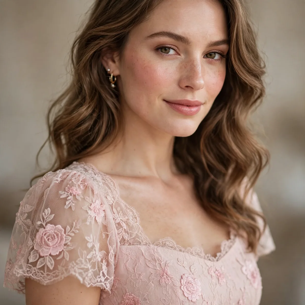 Romantic midi dress for anniversary