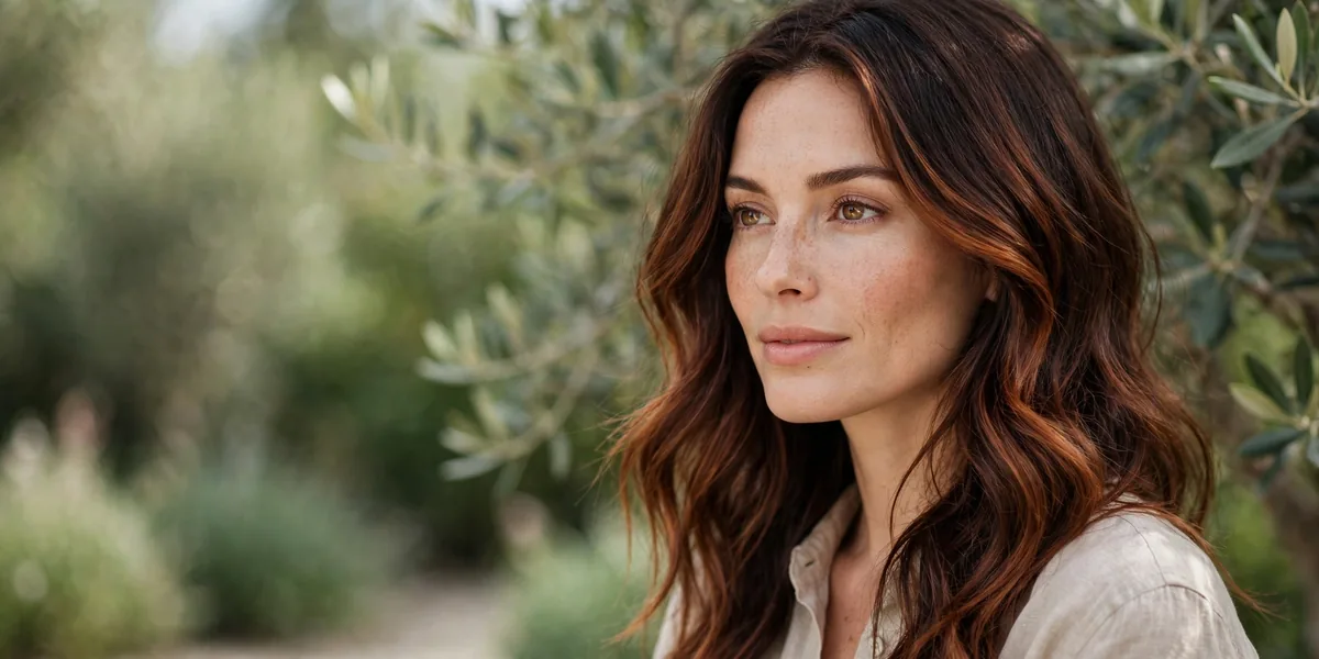 20 Auburn Balayage Ideas on Dark Hair That Add Warm Dimension