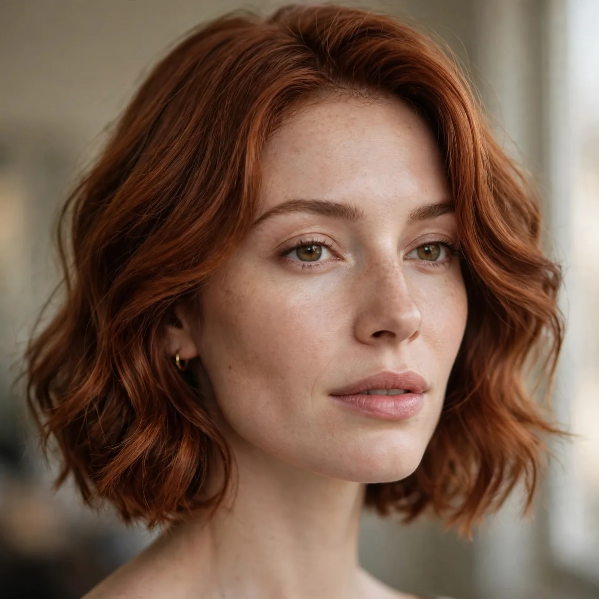 Auburn lob haircut