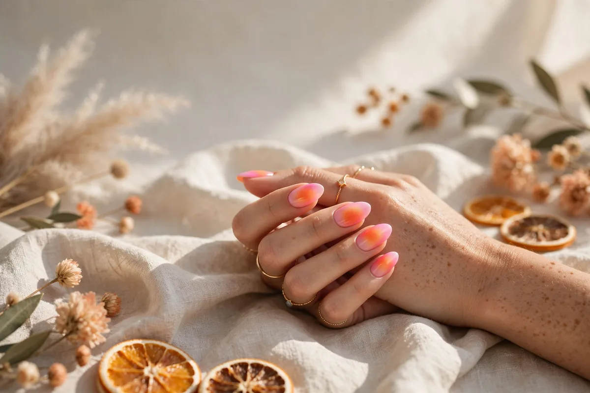 18 Aura Nail Ideas for a Dreamy Gradient