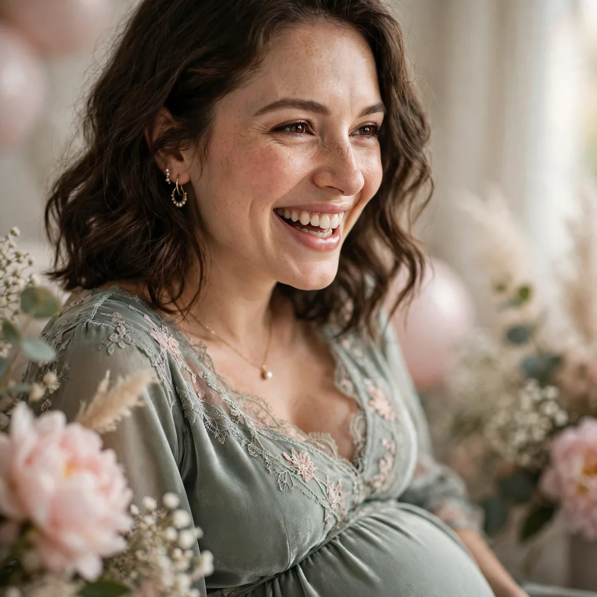 Joyful baby shower celebration