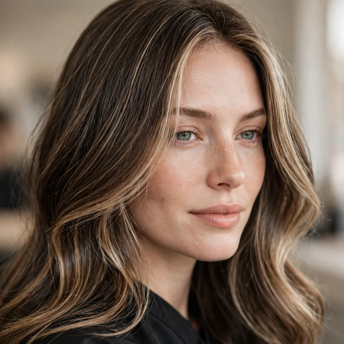 Babylights finished with glossy toner