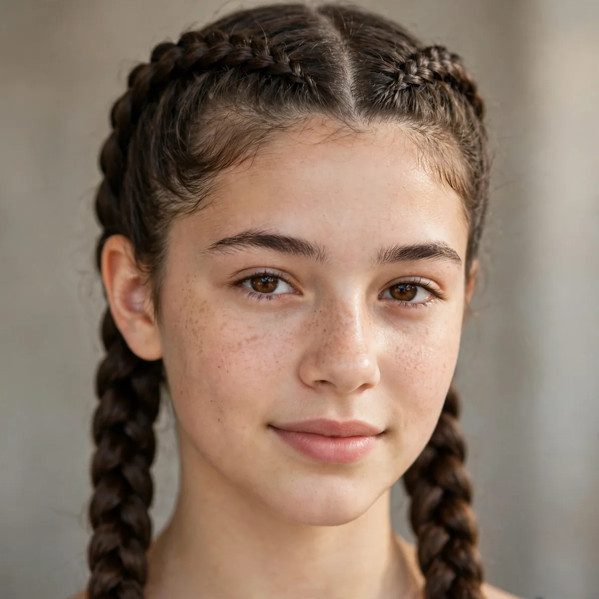 Tight boxer braids for teens