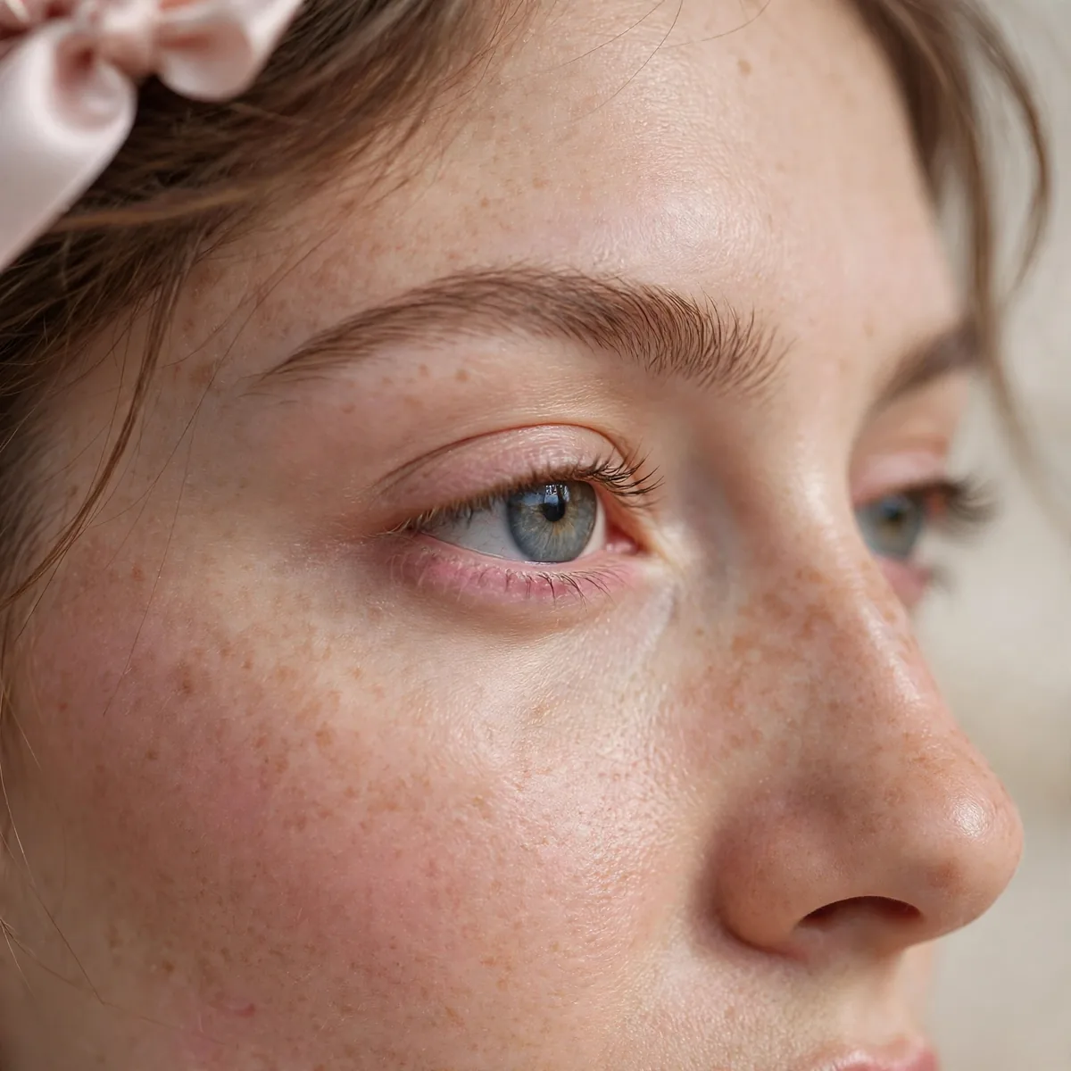 Pink waterline balletcore detail