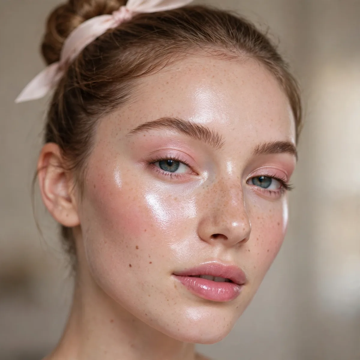 Glazed cheeks balletcore glow