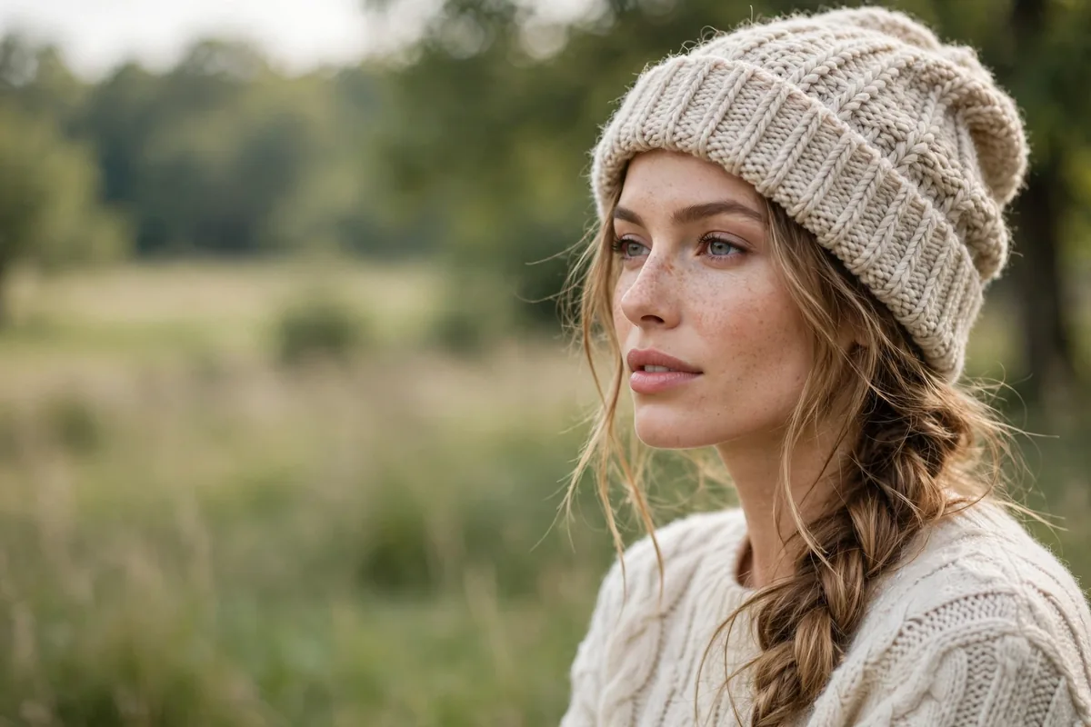 20 Beanie Hairstyles for Women That Stay Cute All Winter