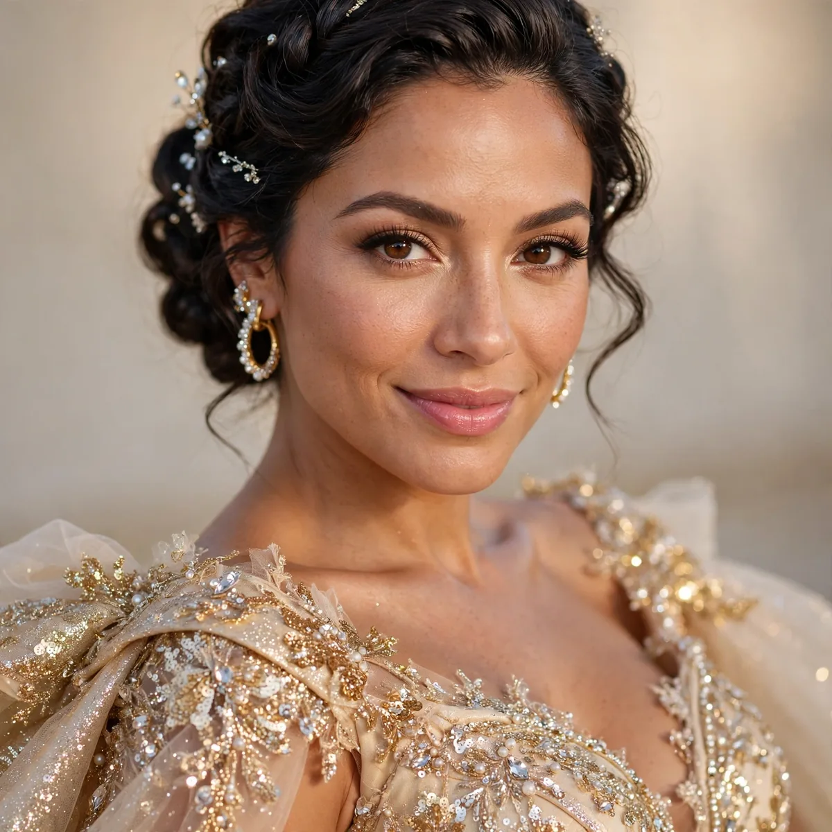 Glamorous birthday gown