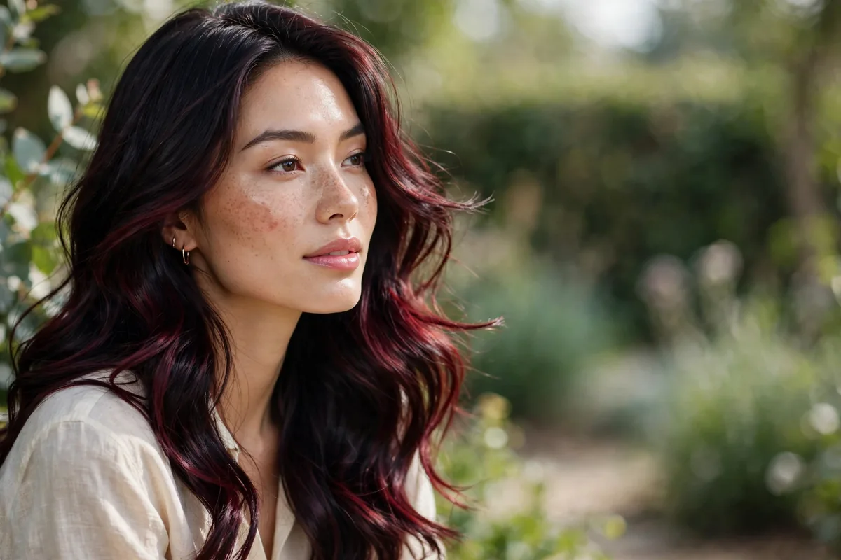 18 Black Cherry Hair Ideas for Dark and Delicious Color