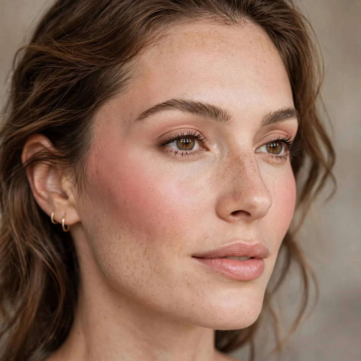 Blush draping technique