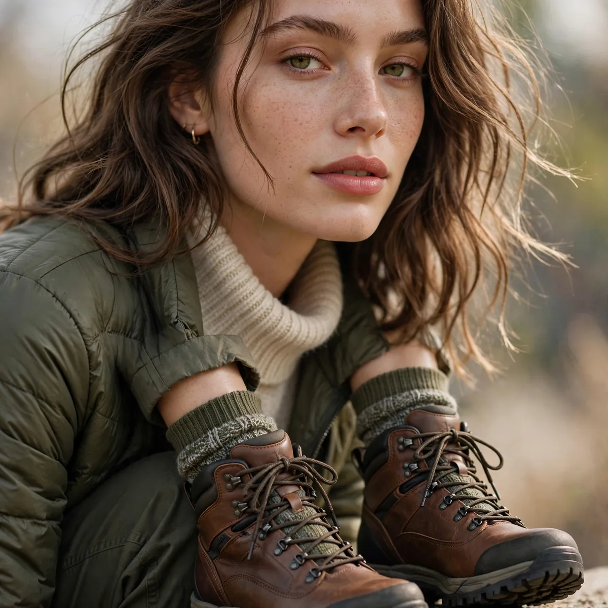 Hiker style boots outfit