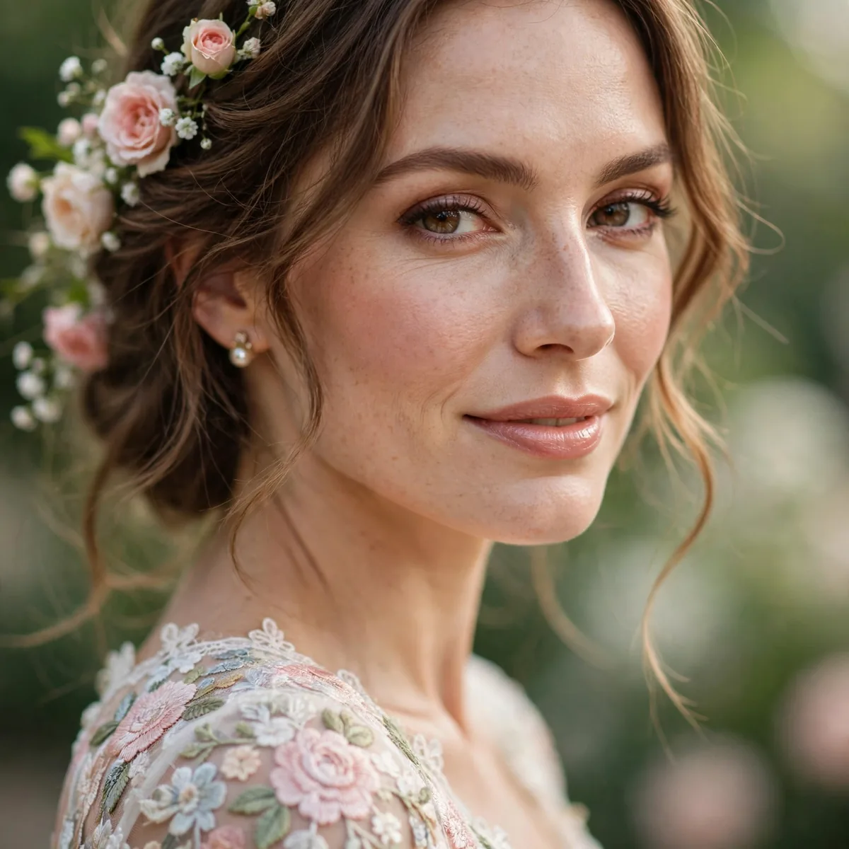 Garden party bridal shower outfit