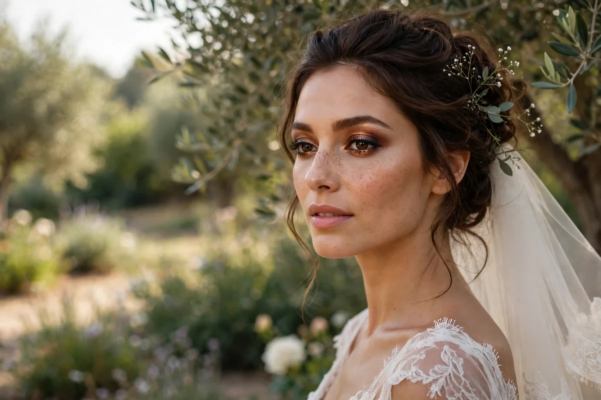 20 Bridal Makeup Ideas for Brown Eyes That Add Warm, Rich Depth