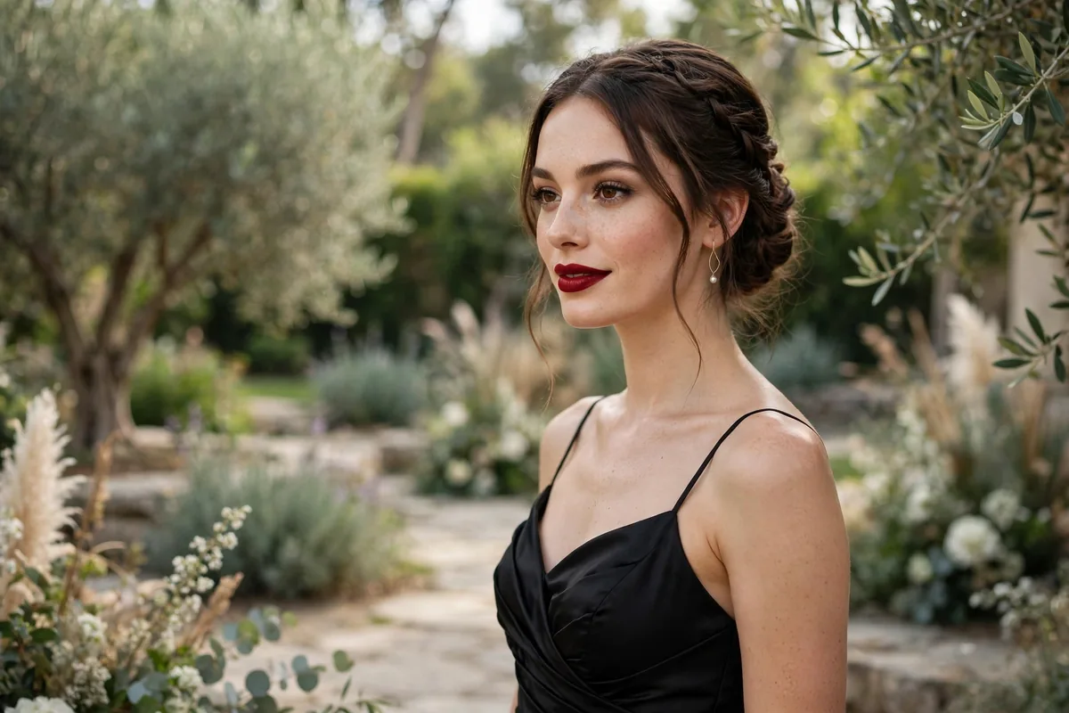 20 Bridesmaid Makeup Looks for Black Dresses That Flatter Every Skin Tone