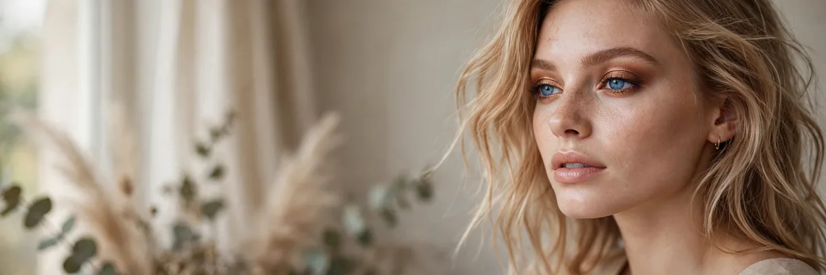 20 Bronze Eyeshadow Looks for Blue Eyes That Warm Them Up