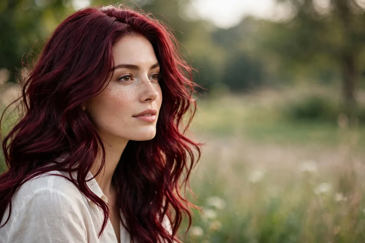 20 Burgundy Hair Ideas for Deep, Mysterious Richness
