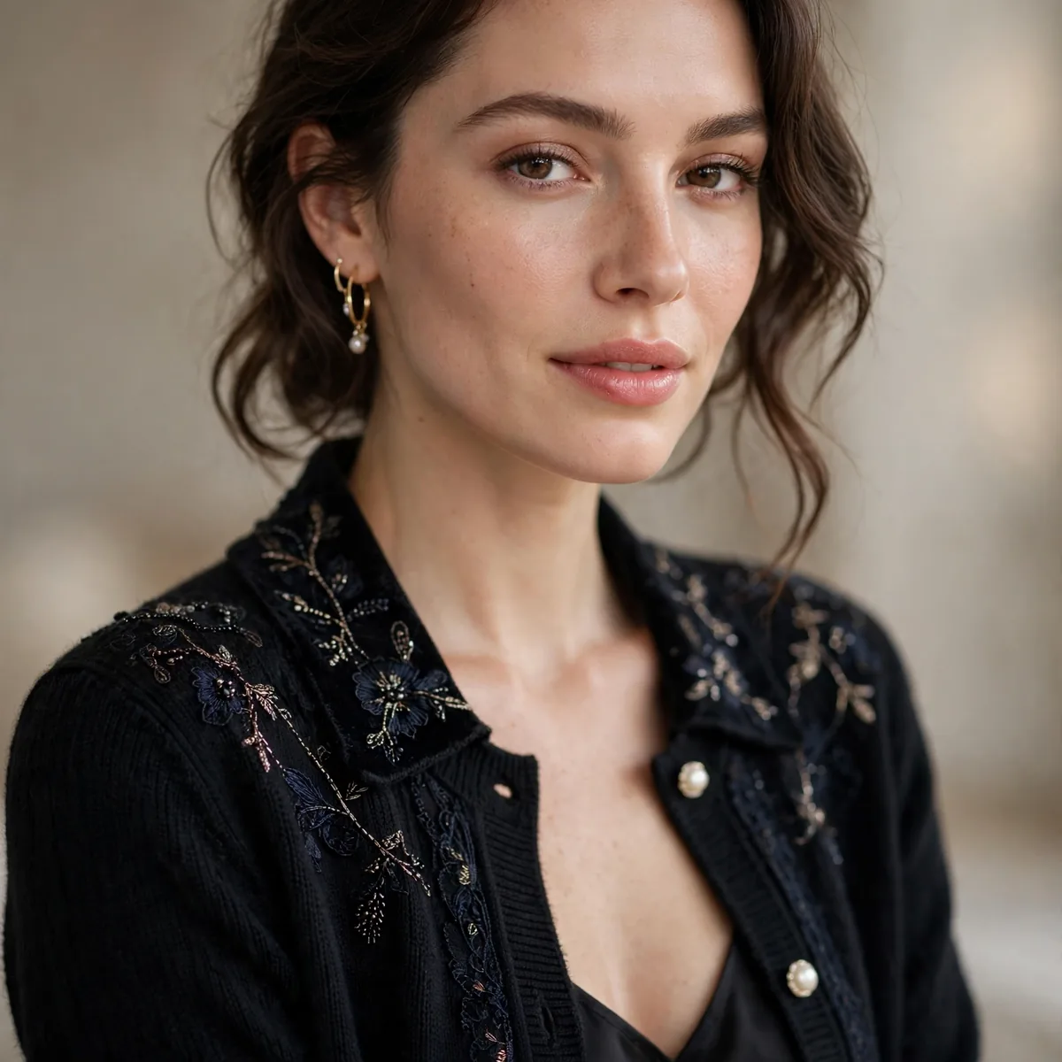 Dressy cardigan for evening