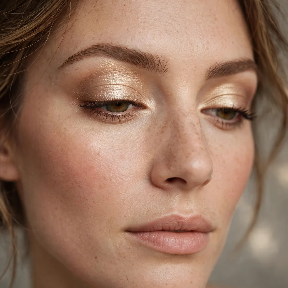Classic champagne eyeshadow wash