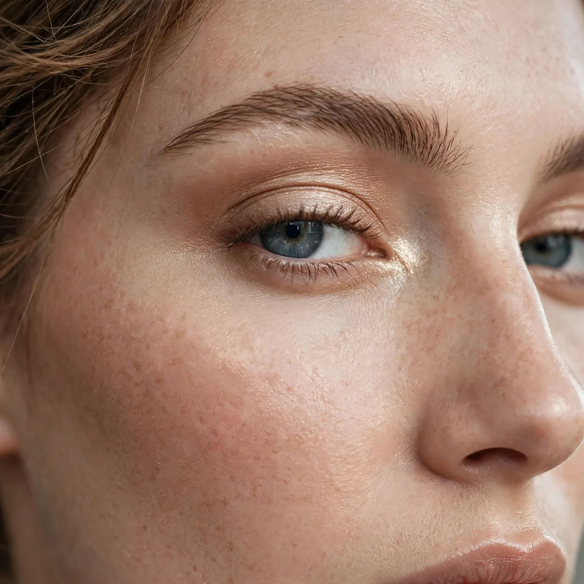 Champagne inner corner highlight