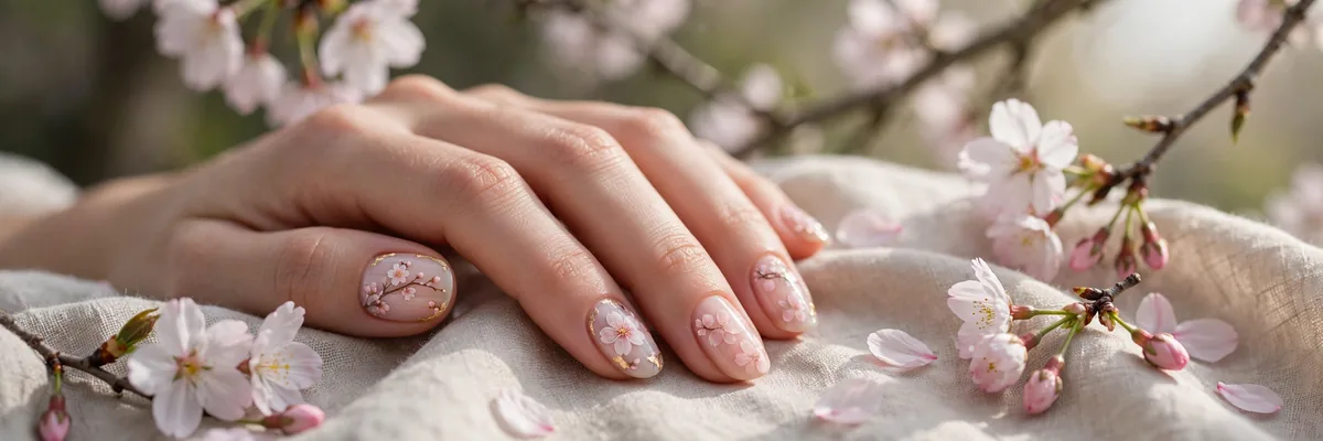 15 Cherry Blossom Nail Ideas for Delicate Beauty