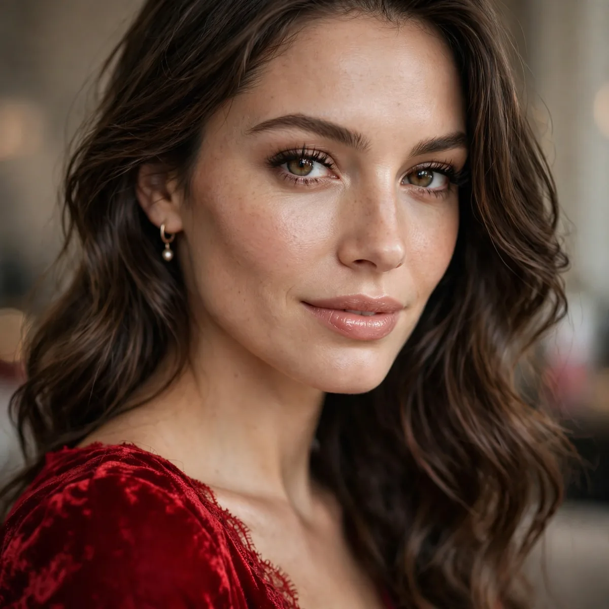 Red dress for Christmas party