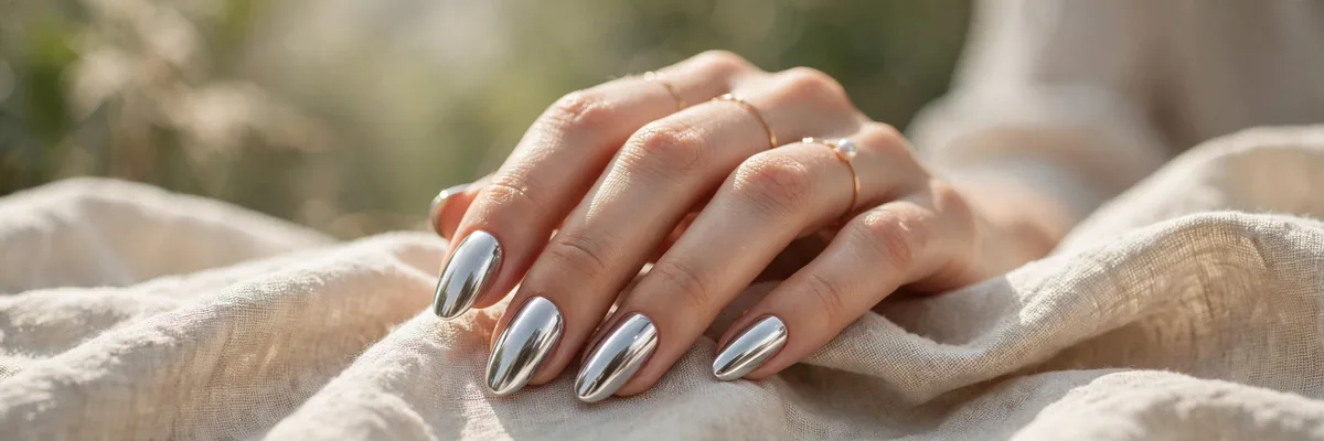 20 Chrome Nail Ideas for a Mirror Shine