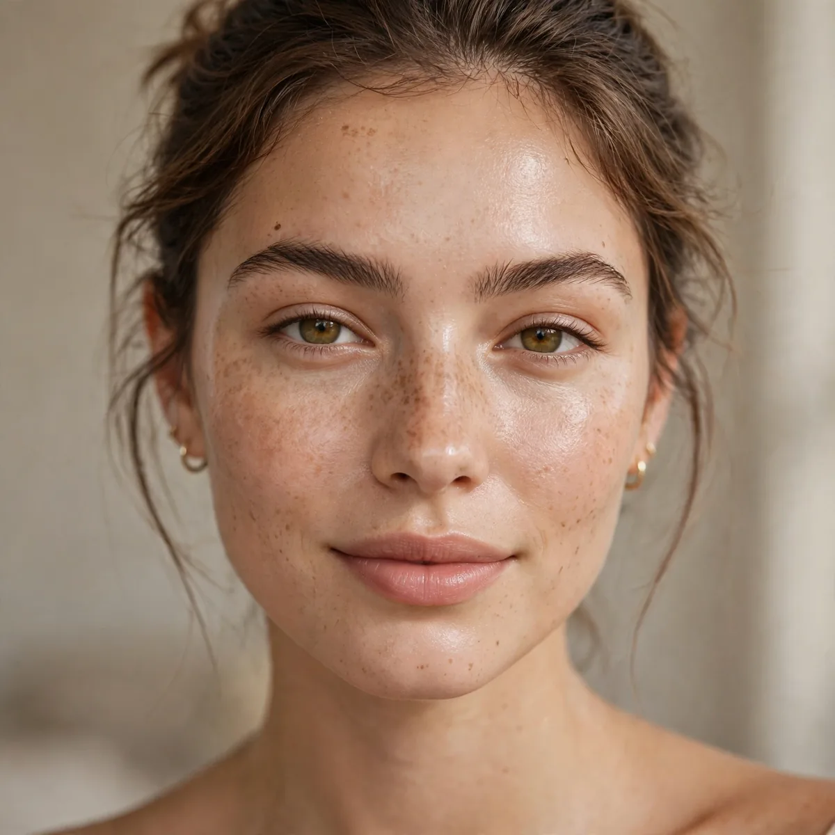 Tinted moisturizer clean girl base