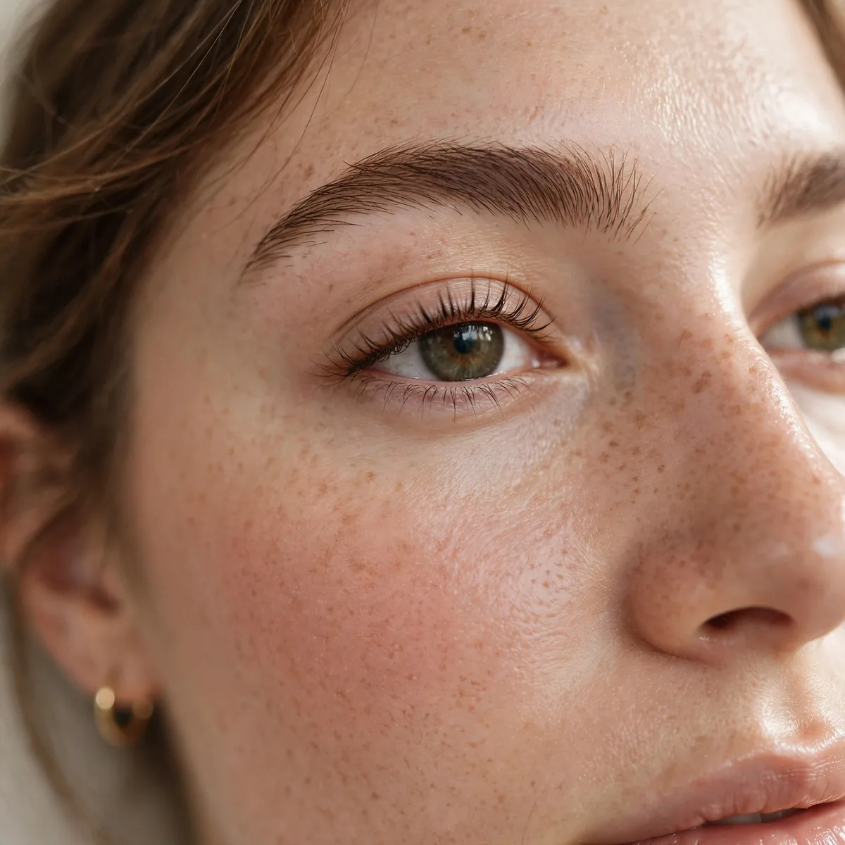Natural lash definition clean girl