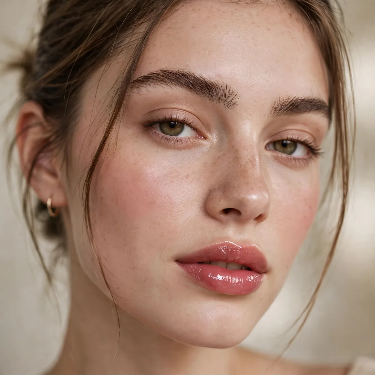 Tinted lip oil clean girl