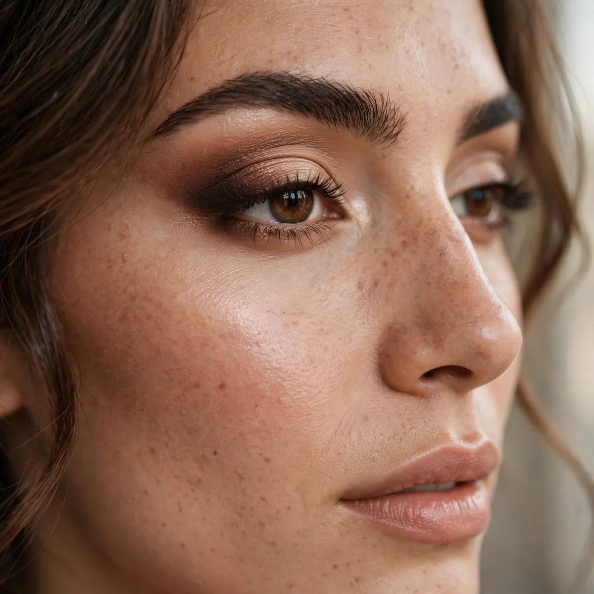 Outer third eyeshadow focus
