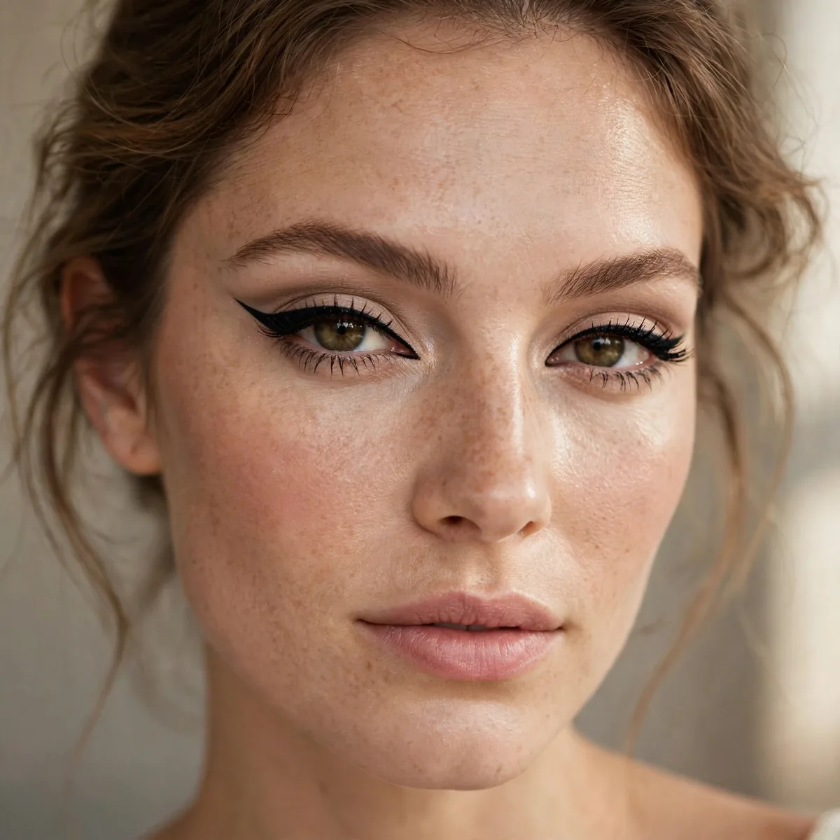 Cat eye for close-set eye width