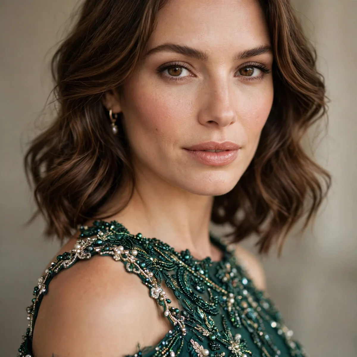 Beaded cocktail dress