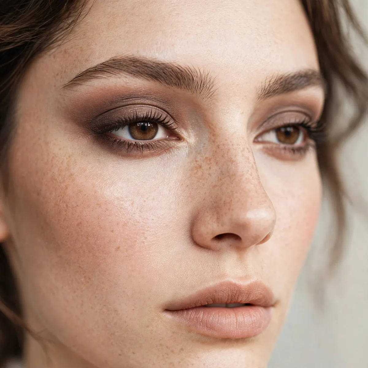Cool brown eyeshadow definition