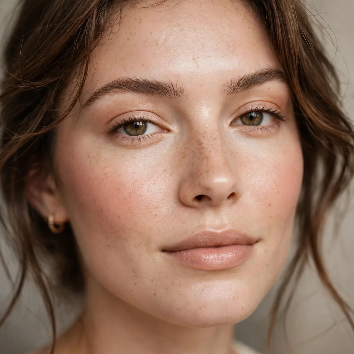 Lit from within cream blush flush