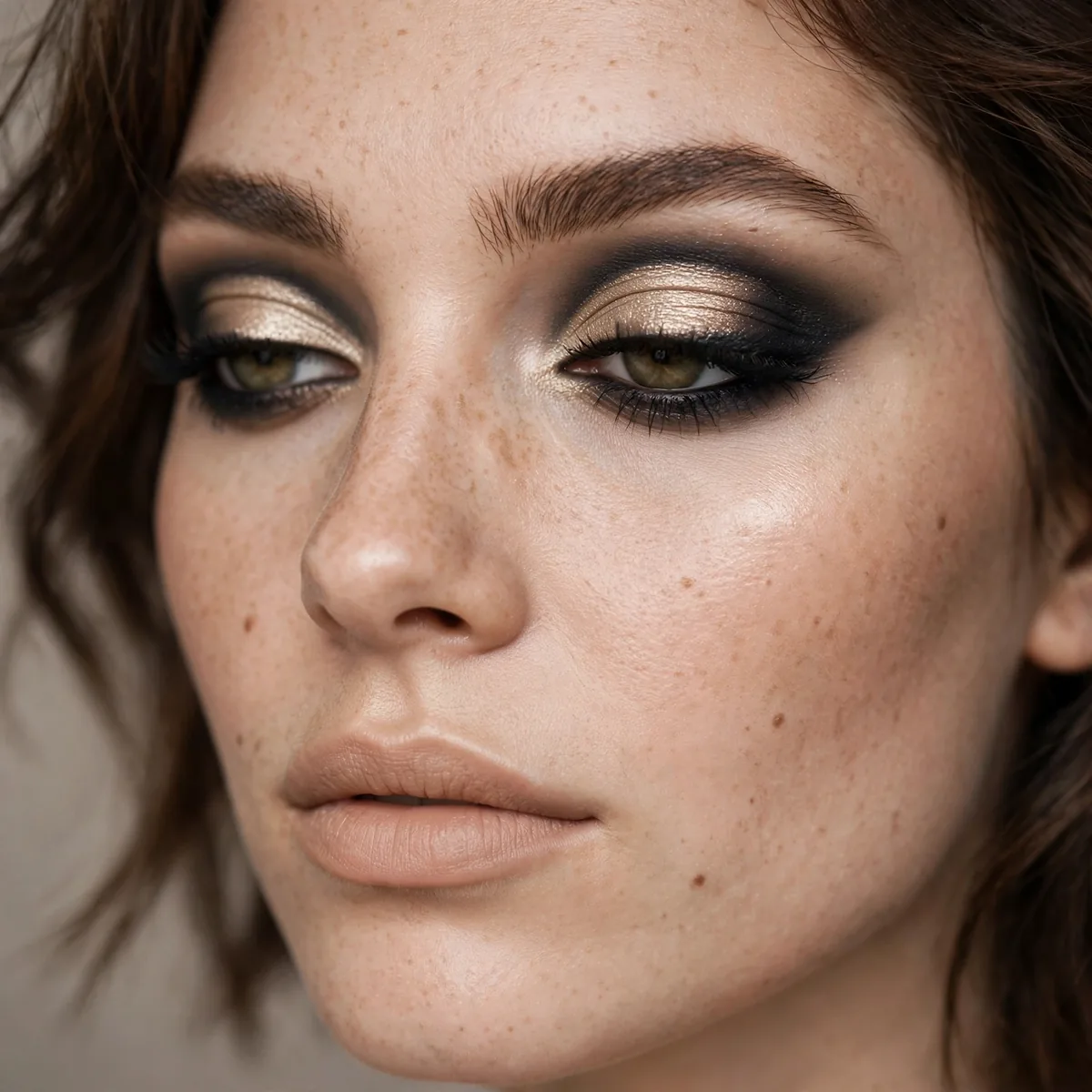 Smokey cut crease combination