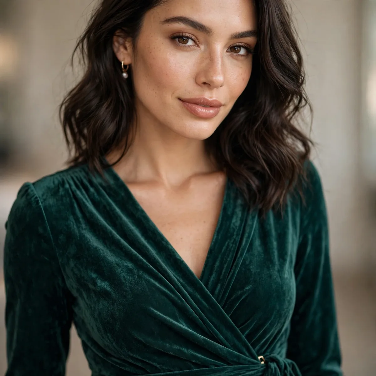 Wrap dress for date night