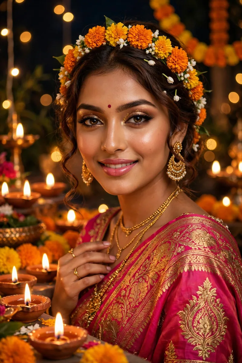 20 Diwali Makeup Looks: Festive Glam for the Festival of Lights