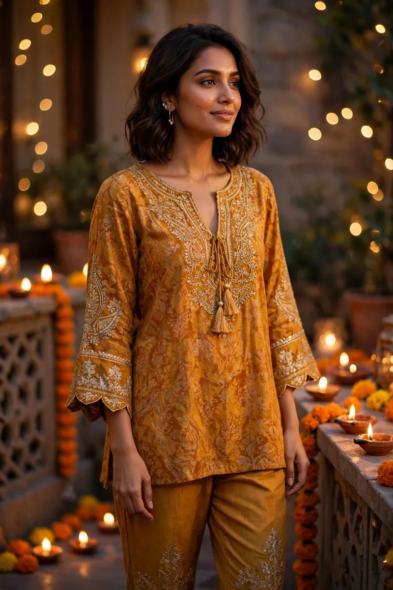 Ethnic Co-ord Set β Diwali festive look