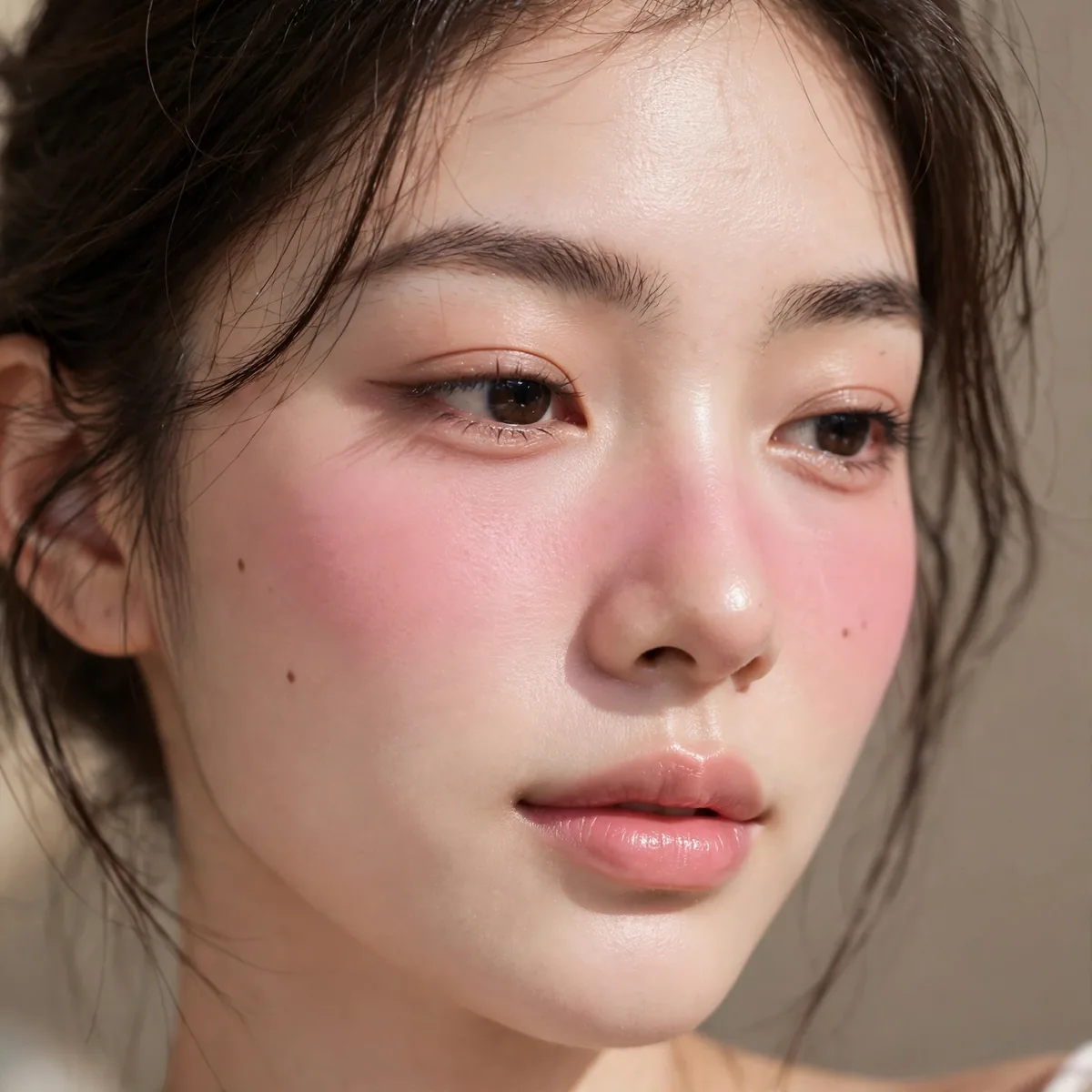 Pink blush douyin placement