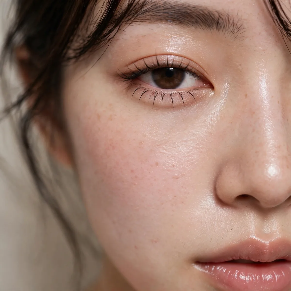 Defined lower lashes douyin look