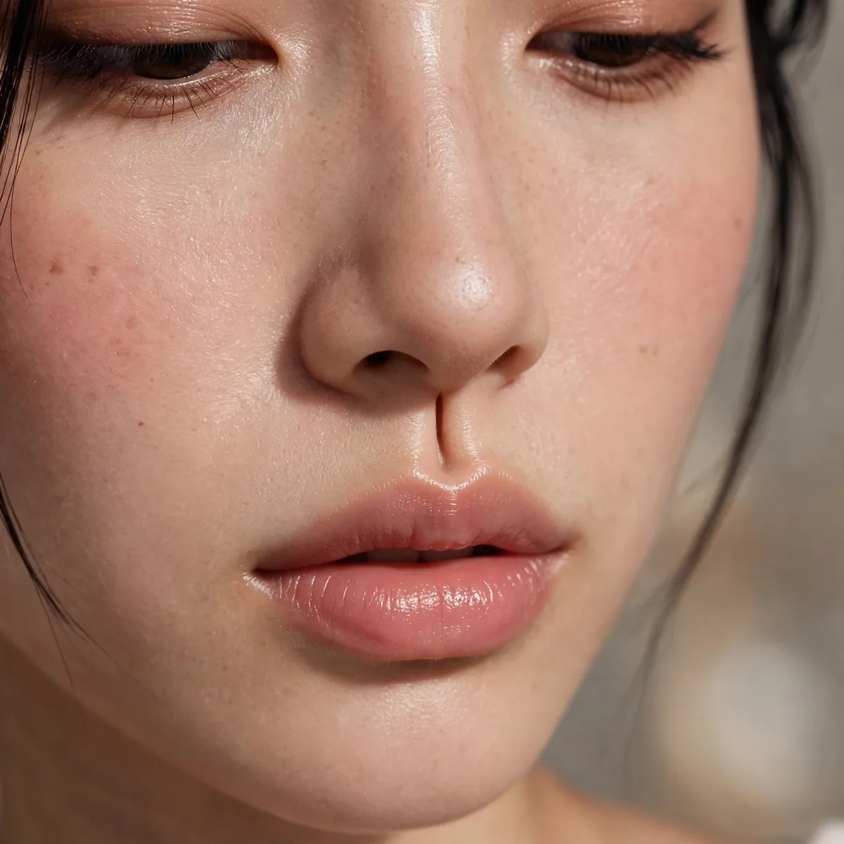 Defined philtrum douyin detail