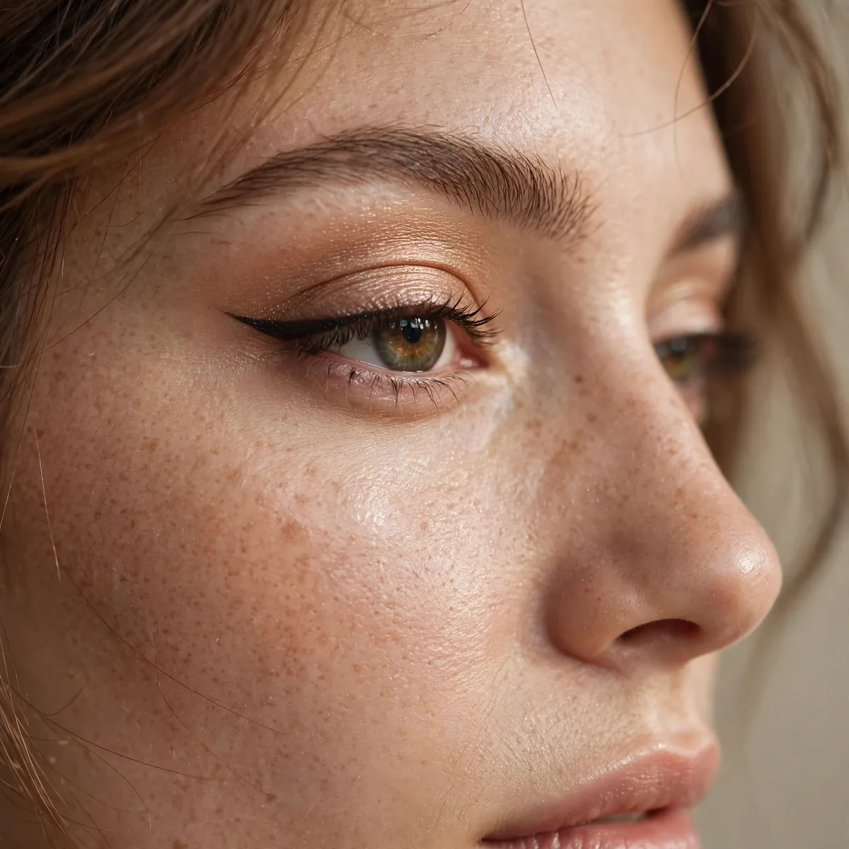 Skipping lower outer eyeliner