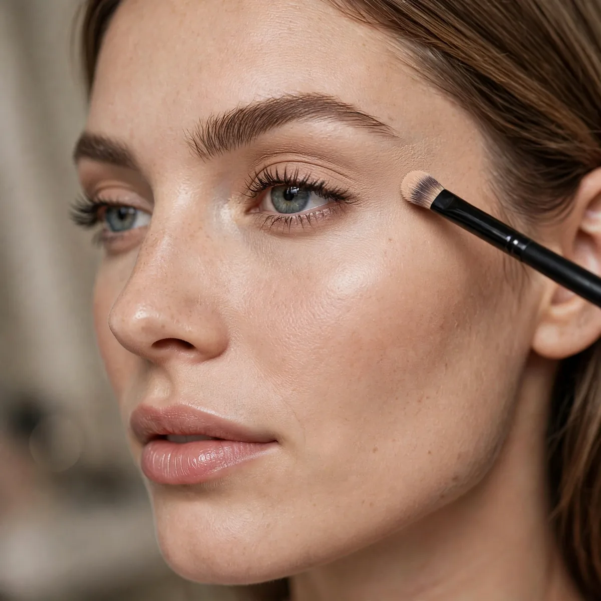 Concealer lifting technique outer corner