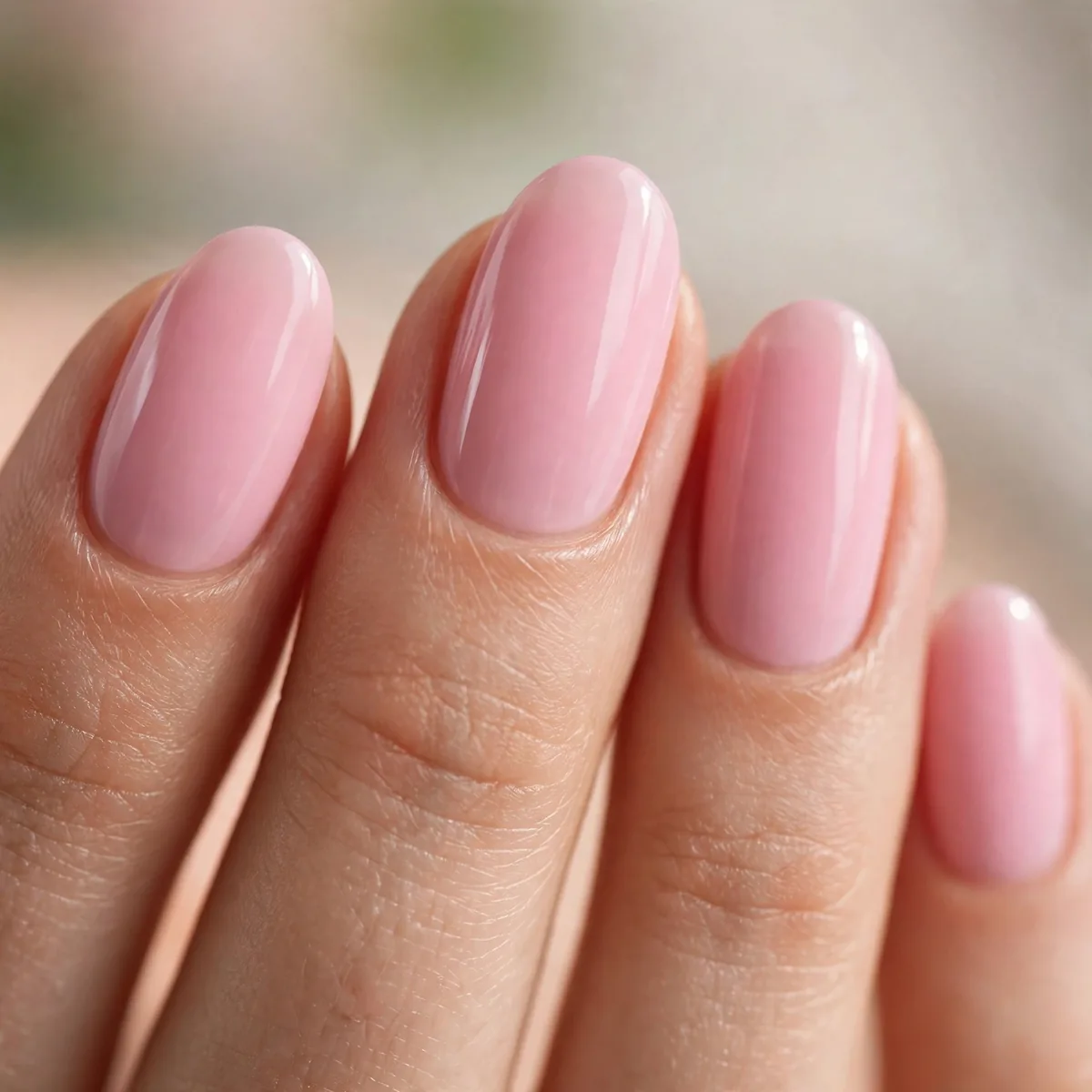 Tulip pink easter nail polish