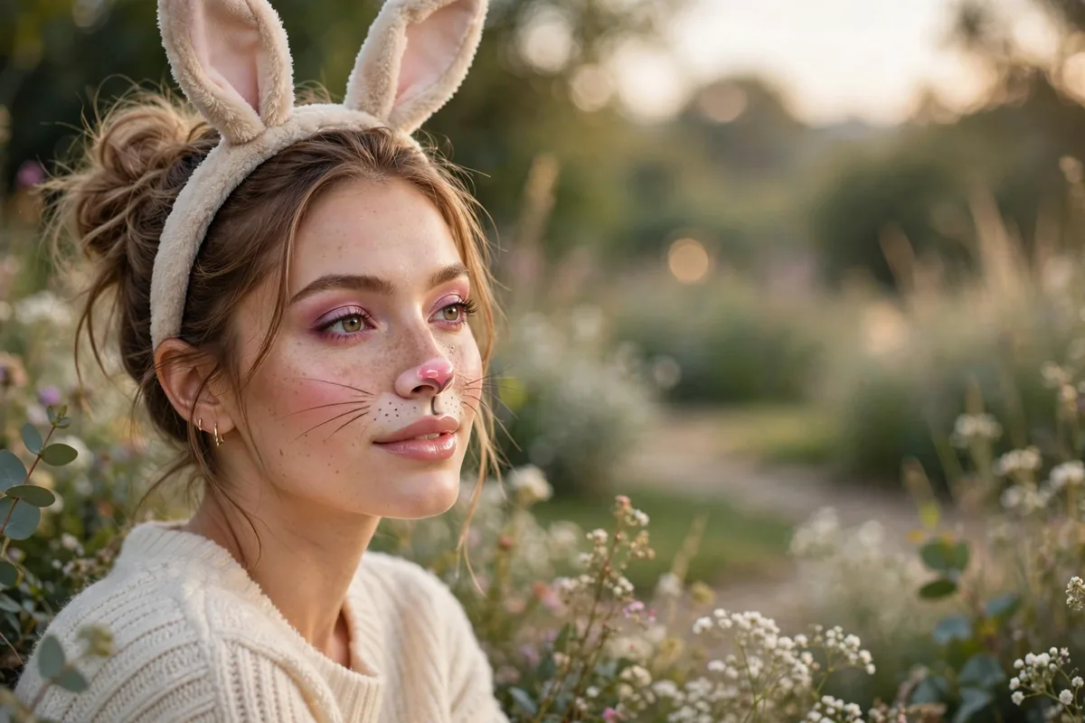 20 Easy Bunny Makeup Ideas for Beginners That Make Costumes Cute and Simple