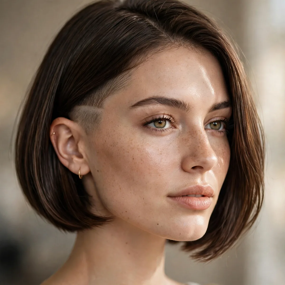 Bob with hidden undercut